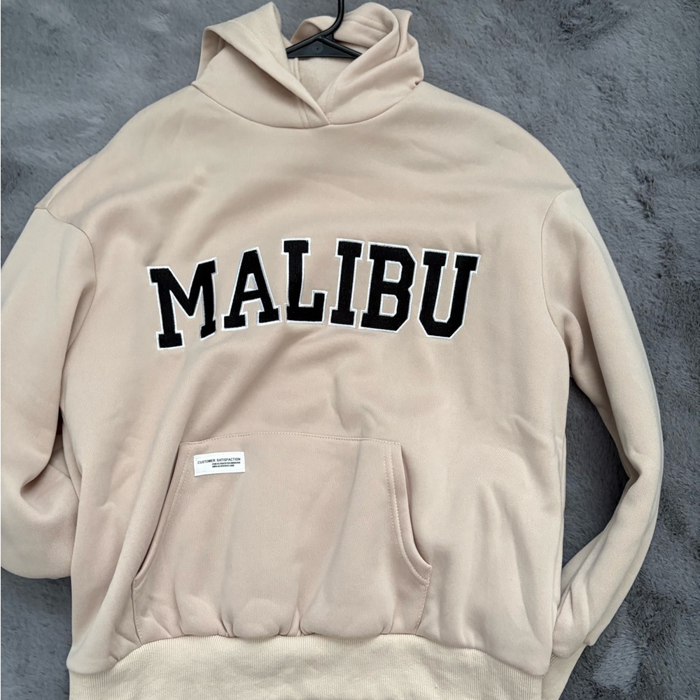 SHEIN Beige Malibu Hoodie